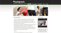 Desktop Screenshot of physiopraxis.ch